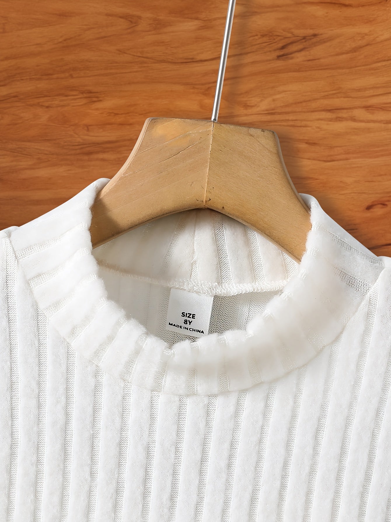 Stylowy sweter dla chłopców Tony – Ciepły i miękki materiał-Biały-8 lata-Trend Polska