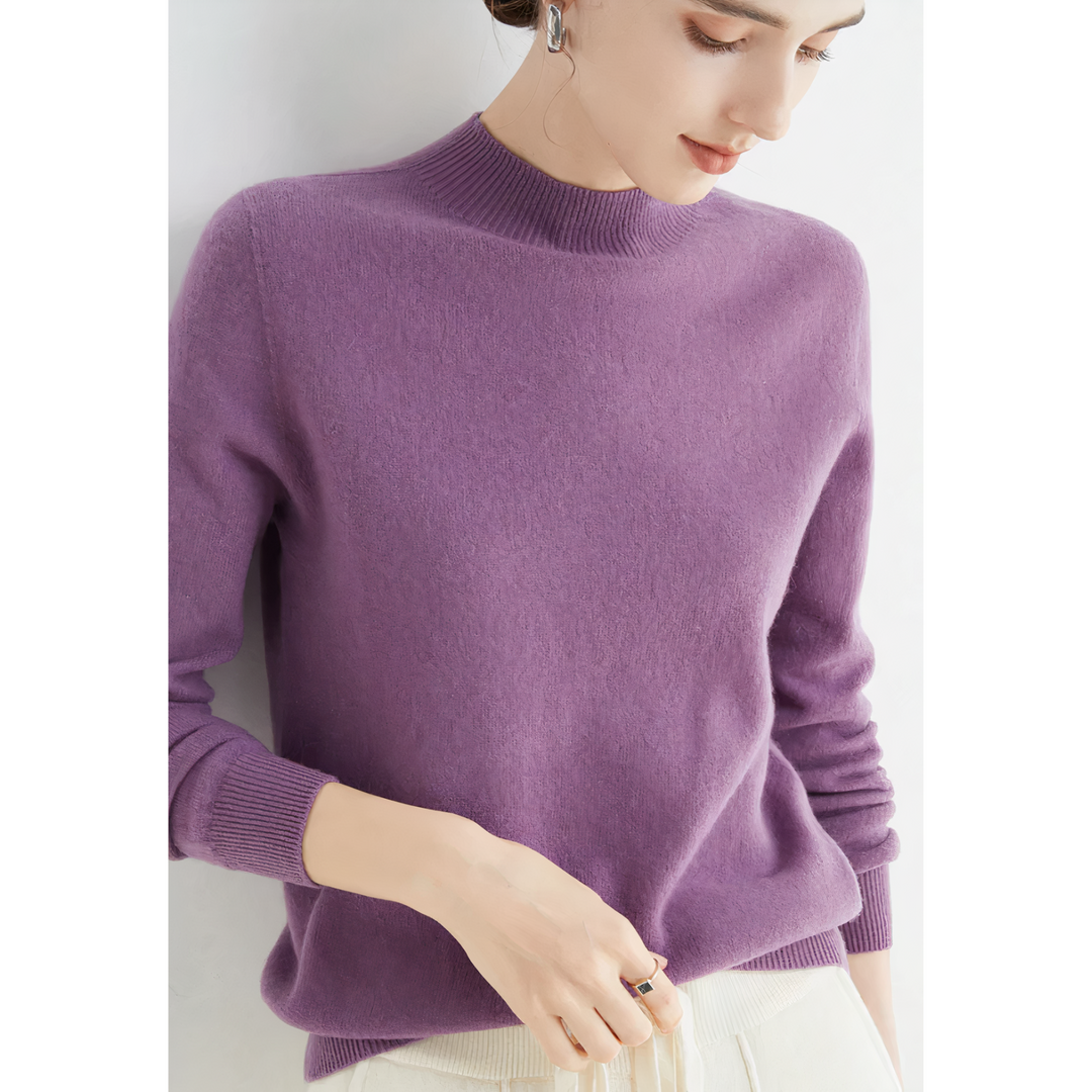Stylowy sweter z kaszmiru - Marlena-Violet-S-Trend Polska