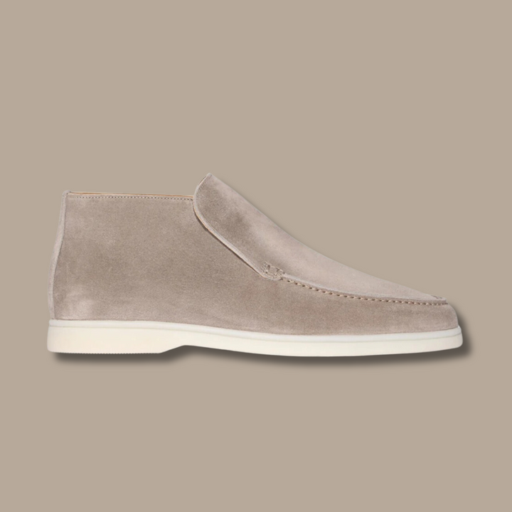Suède Loafers - LuxeStride SpringFlair-Suede - Beżowy-38-Trend Polska