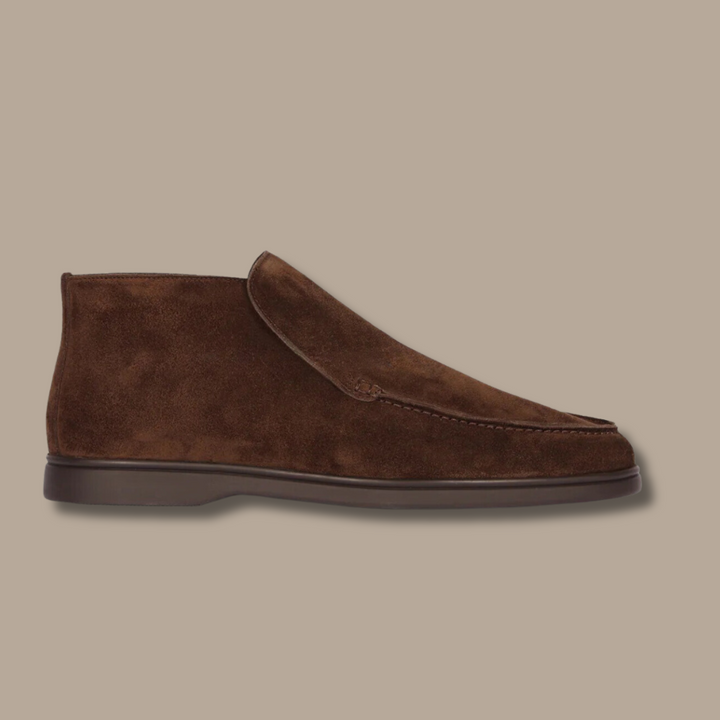 Suède Loafers - LuxeStride SpringFlair-Suede - Brązowy-38-Trend Polska