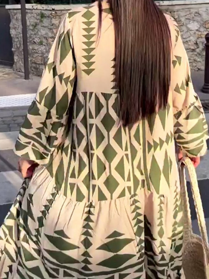 Sukienka maxi – Emilia-Niebieski-S-Trend Polska