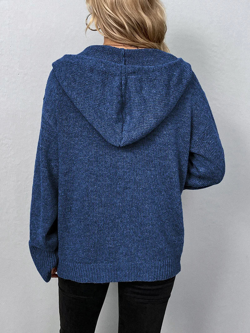 Sweter dla kobiet - Sofia-Szary-S-Trend Polska