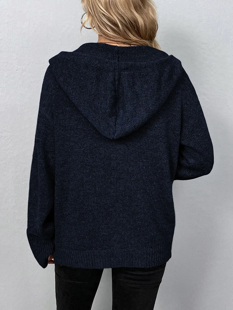 Sweter dla kobiet - Sofia-Szary-S-Trend Polska