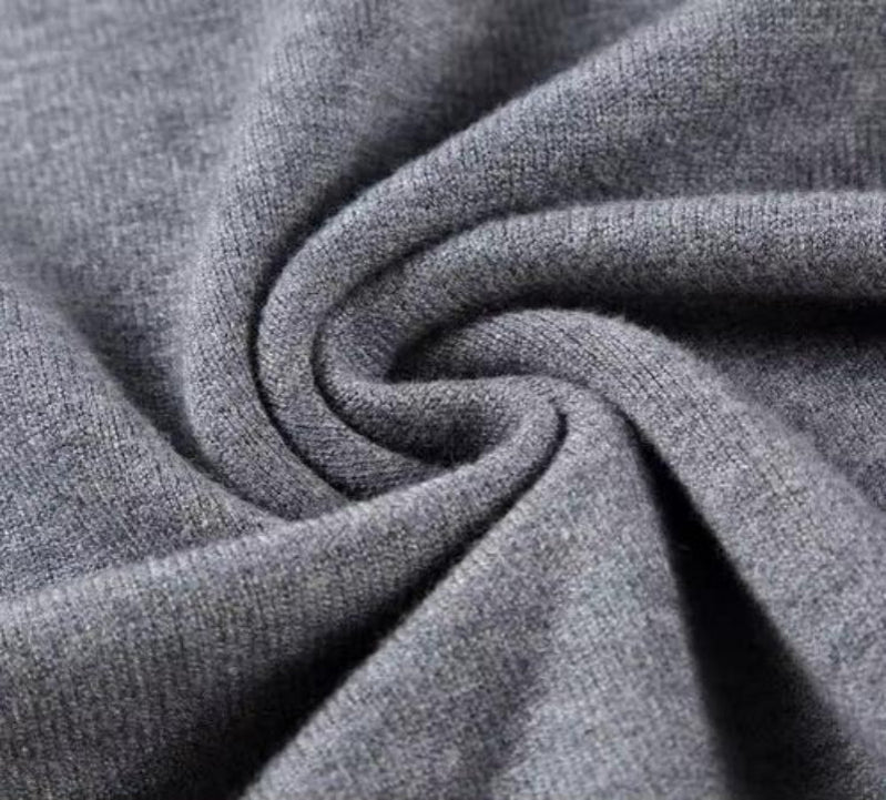Sweter męski kaszmirowy – Silvano-Beżowy-S-Trend Polska