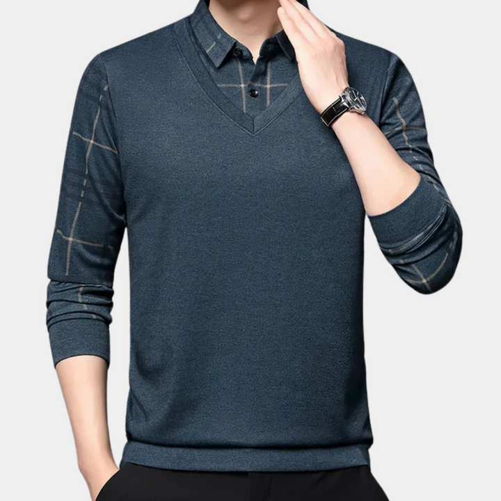 Sweter męski z nadrukiem - Noah-S-Trend Polska