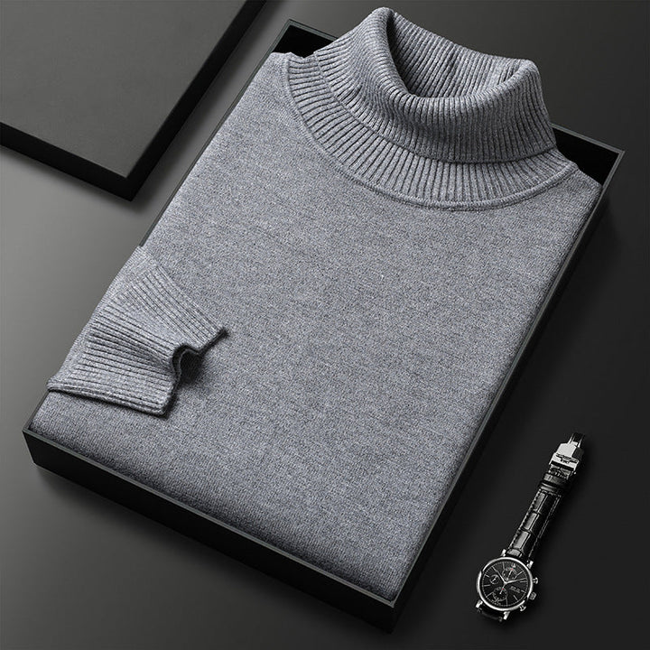 Sweter z mieszanki kaszmiru – Nordin-Ciemnoszary-XS-Trend Polska