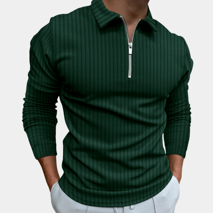 Sweter z zamkiem - Bennett-Zielony-S-Trend Polska