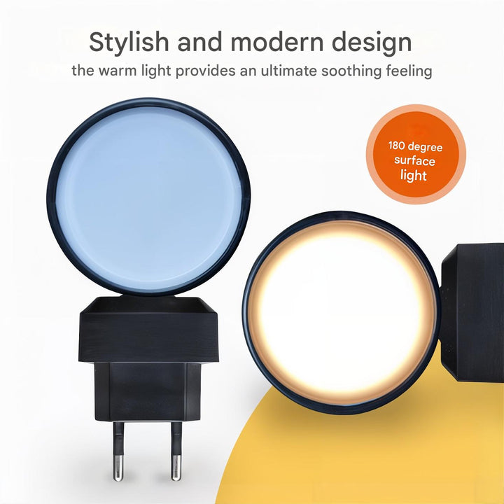 Świeczka nocna z czujnikiem - LumenGuard-Biały-Trend Polska