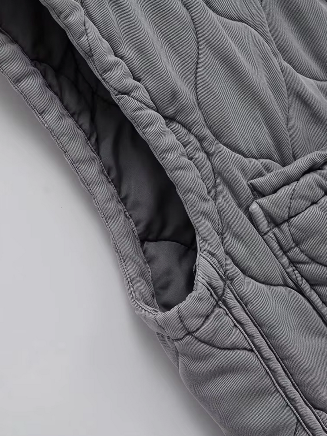 Szara bezrękawnik z bawełny – Thalia-XS-Trend Polska
