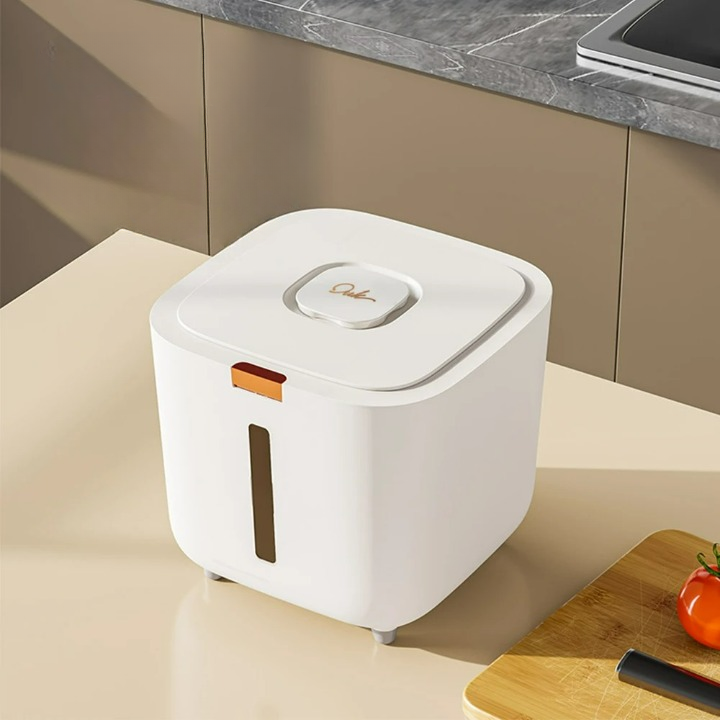 Szczelny dystrybutor granuli z pokrywą (5–10 kg) - GranoBox-10 kg-Trend Polska