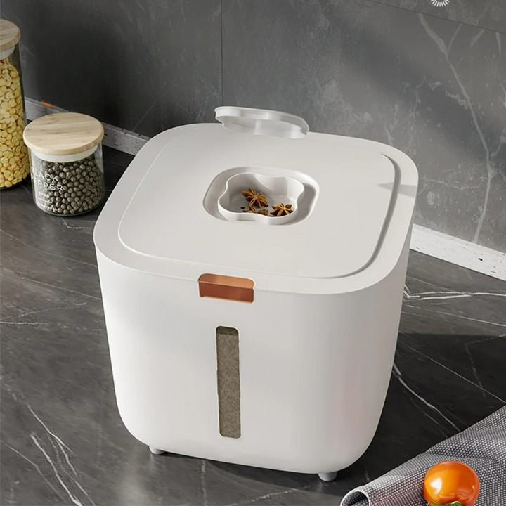 Szczelny dystrybutor granuli z pokrywą (5–10 kg) - GranoBox-5 kg-Trend Polska