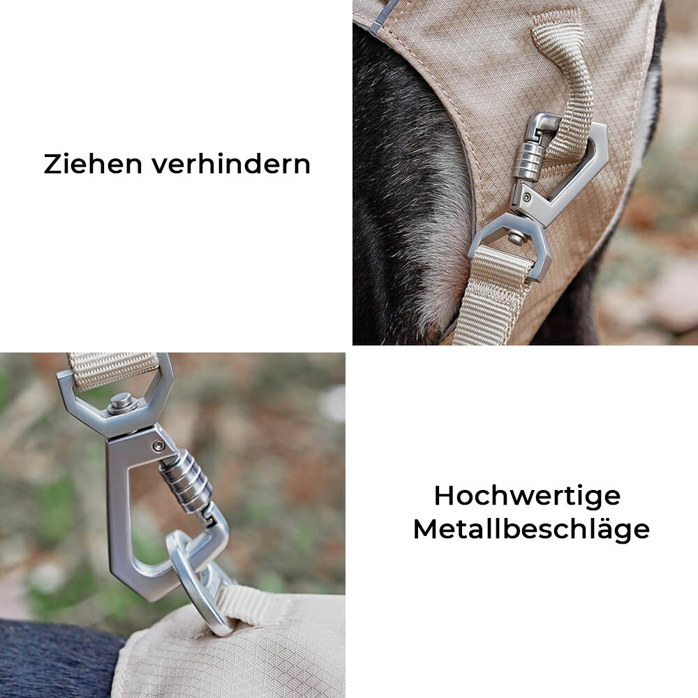 Szelki dla psa Anti-Trek z wielofunkcyjną smyczą - AquaCool-Tuigje - Begie-XS-Trend Polska