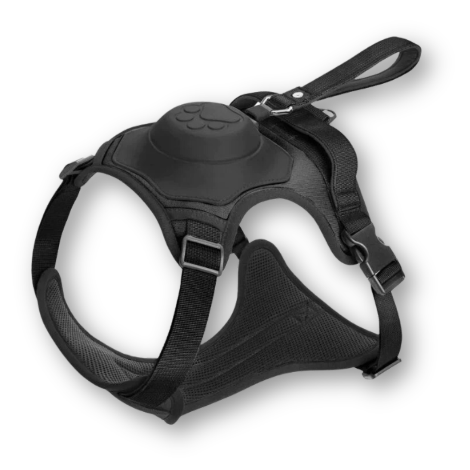 Szelki i smycz w jednym - FlexiLead-Czarny-M - (5-13 Kg)-Trend Polska