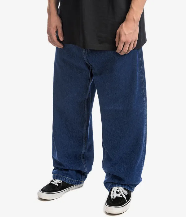 Szerokie dżinsy streetwear dla mężczyzn - Jimmy-Ciemnoniebieski-S-Trend Polska