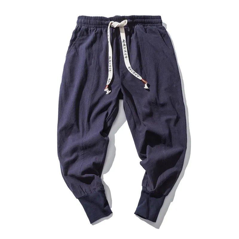 Szerokie męskie joggery w stylu streetwear – Nico-Czarny-S-Trend Polska
