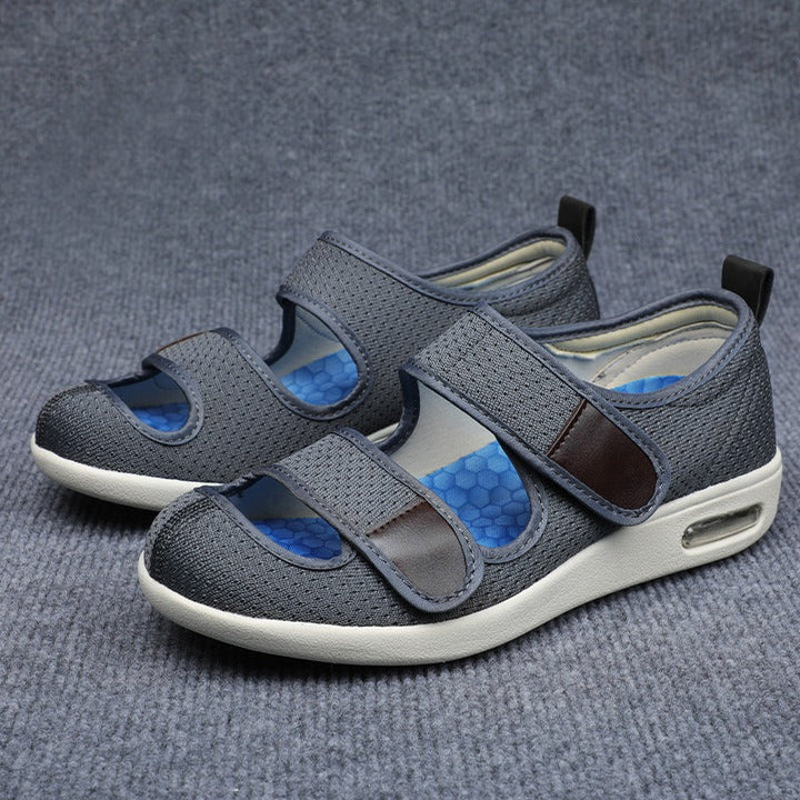 Szerokie ortopedyczne buty komfortowe – Atlas-Szary-37-Trend Polska