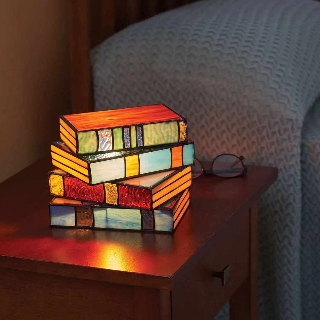Sztuka Kolorowa Lampa Książkowa - IllumiBook-Trend Polska