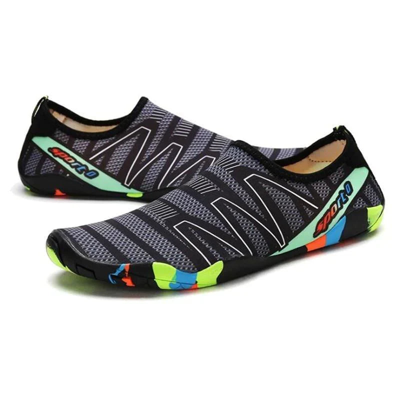 Szybkoschnące buty wodne – AquaFlex-Czarny-35-Trend Polska