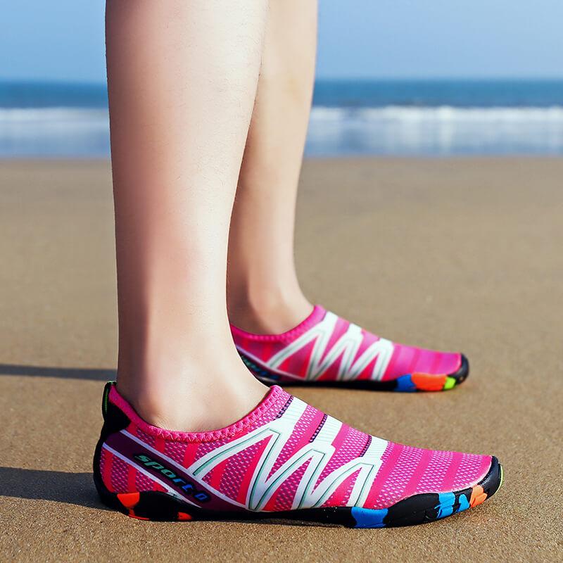 Szybkoschnące buty wodne – AquaFlex-ciemnoniebieski-35-Trend Polska