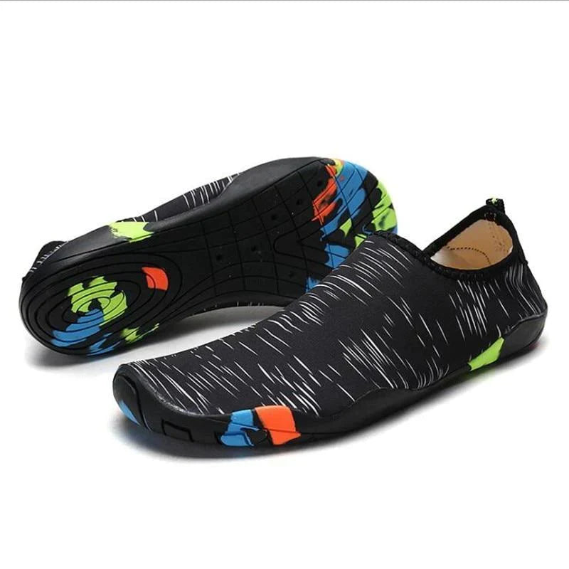 Szybkoschnące buty wodne – AquaFlex-ciemnoniebieski-35-Trend Polska