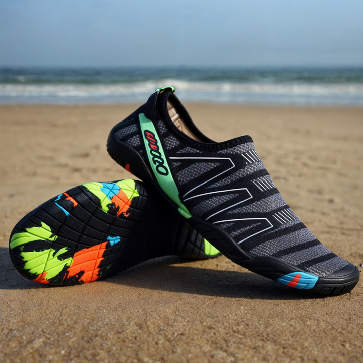 Szybkoschnące buty wodne – AquaFlex-ciemnoniebieski-35-Trend Polska