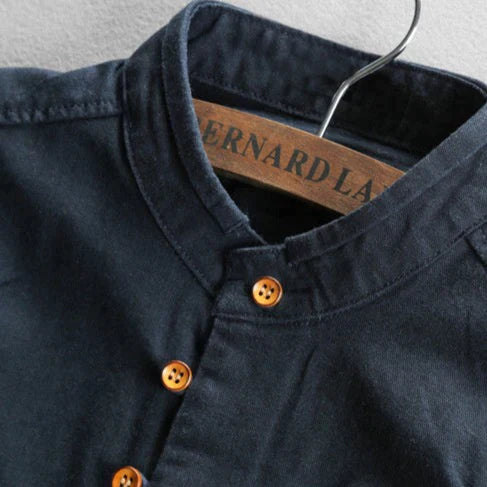 T-shirt męski "Samurai Blade"-Morska niebieska-S-Trend Polska