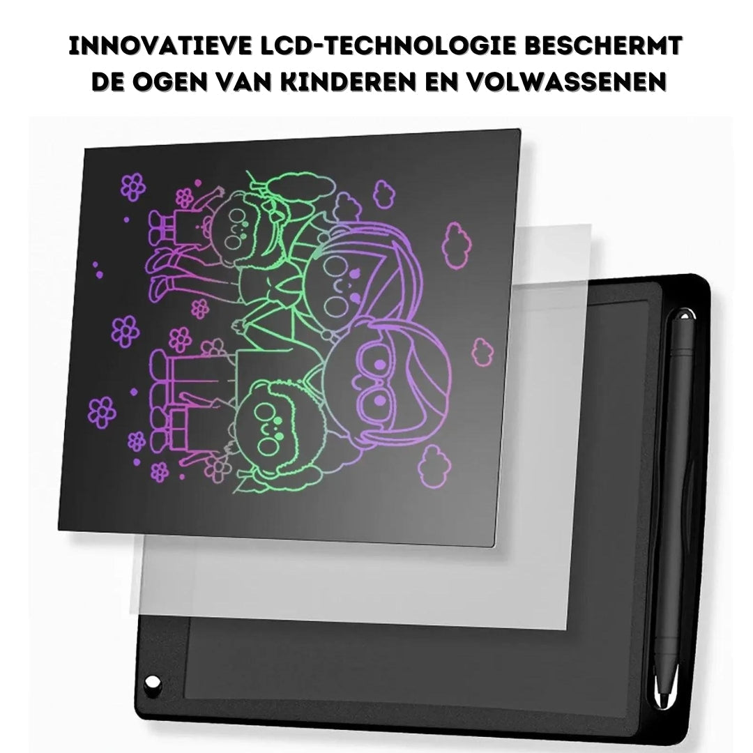 Tablet Graficzny LCD dla Dzieci - CreativeScribble-Czarny-Trend Polska