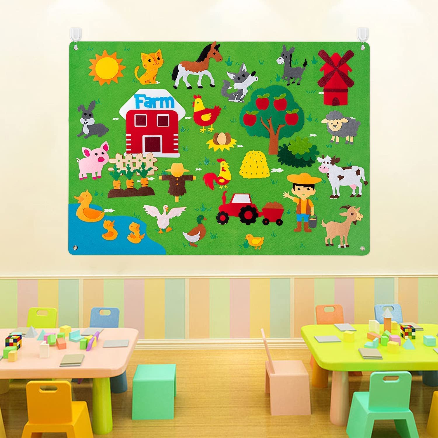 Tablica Filcowa dla Malucha - FantasyFelt-Zoo-Trend Polska