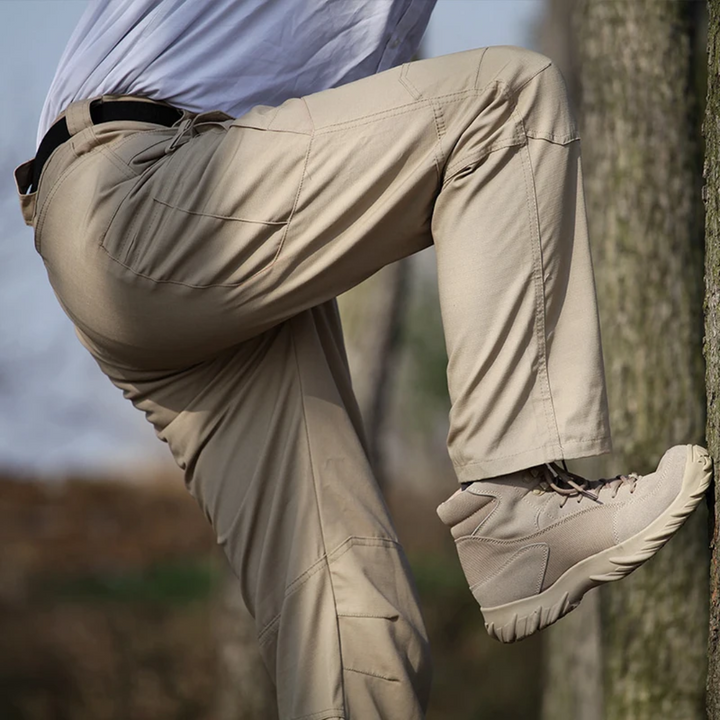 Tactical Outdoor Męska Spodnie Cargo - Marcus-Khaki-S-Trend Polska