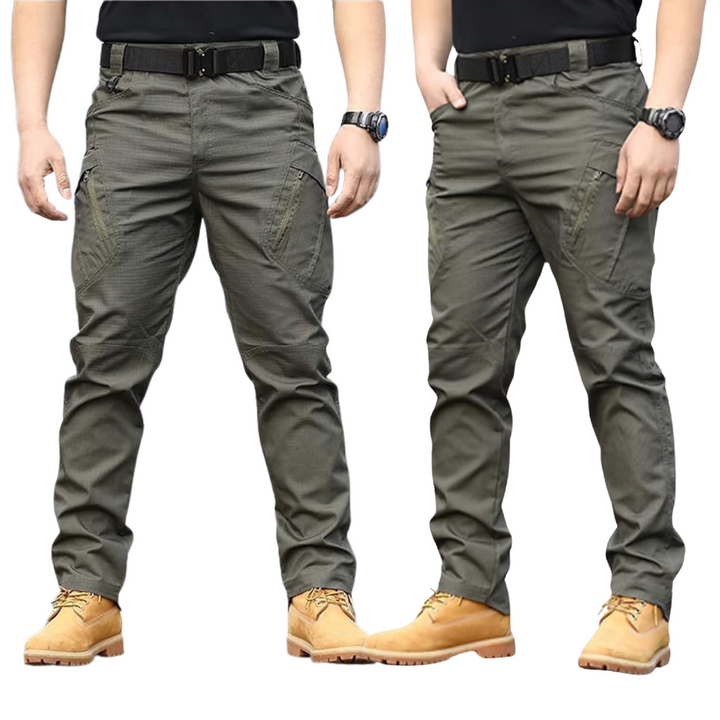 Tactical Outdoor Męska Spodnie Cargo - Marcus-Khaki-S-Trend Polska