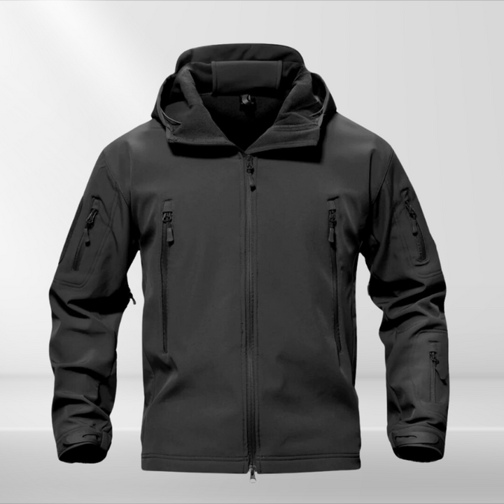 Taktyczna kurtka softshell - Daan-Czarny-XS-Trend Polska