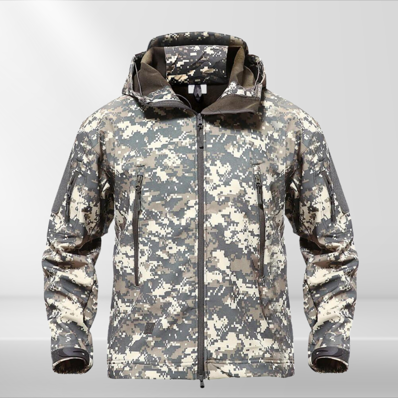 Taktyczna kurtka softshell - Daan-Kamuflaż-XS-Trend Polska