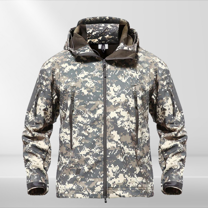 Taktyczna kurtka softshell - Daan-Kamuflaż-XS-Trend Polska
