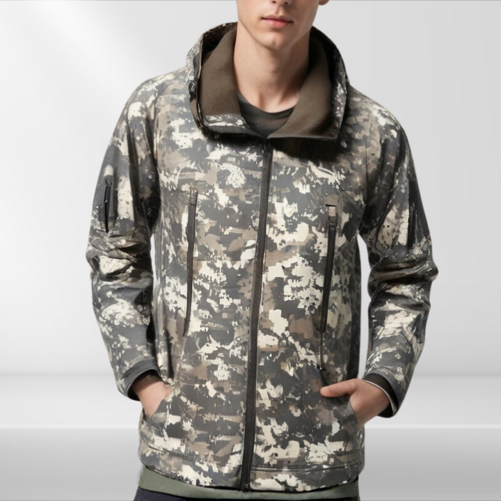 Taktyczna kurtka softshell - Daan-Kamuflaż-XS-Trend Polska