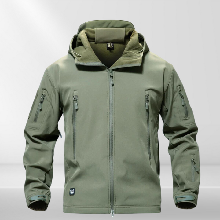 Taktyczna kurtka softshell - Daan-Zielony wojskowy-XS-Trend Polska