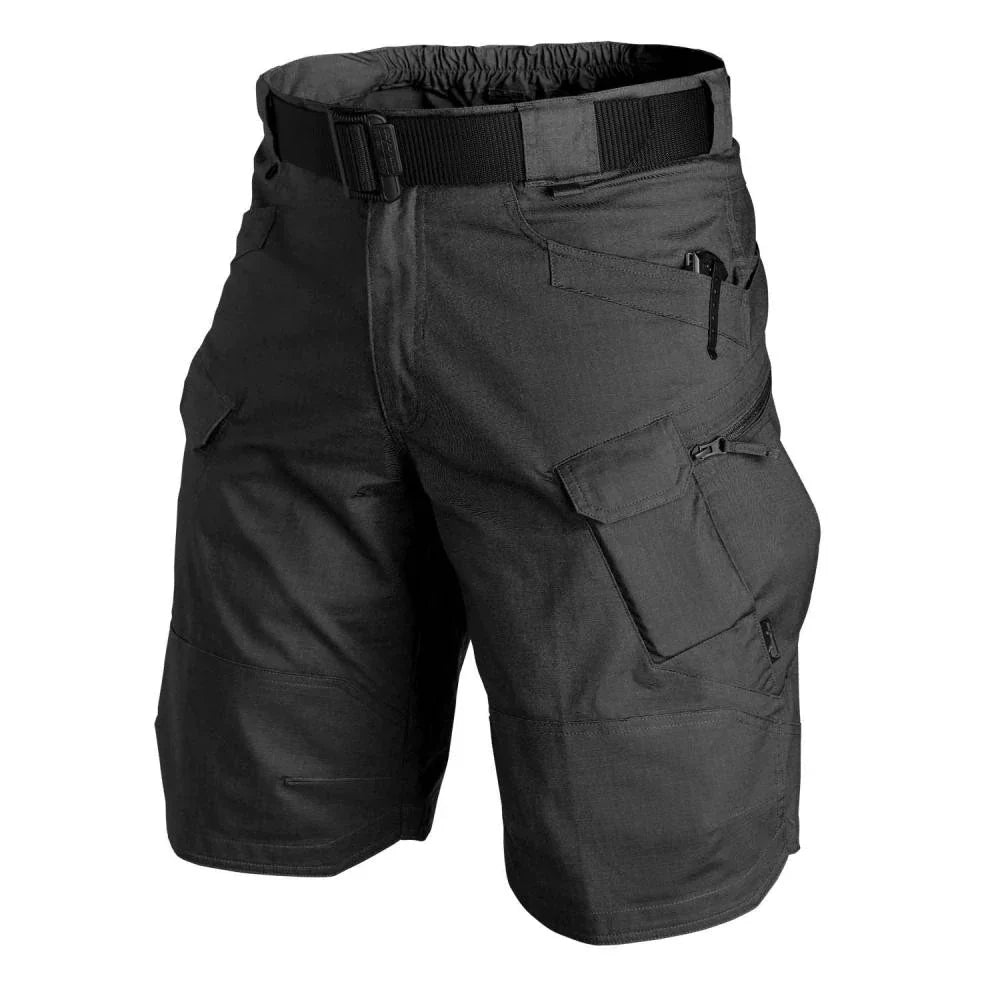 Taktyczne męskie spodenki outdoorowe – Damian-Ciemnoszary-S-Trend Polska