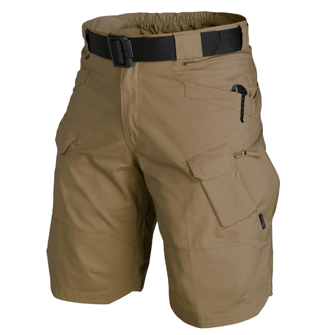 Taktyczne męskie spodenki outdoorowe – Damian-Khaki-S-Trend Polska