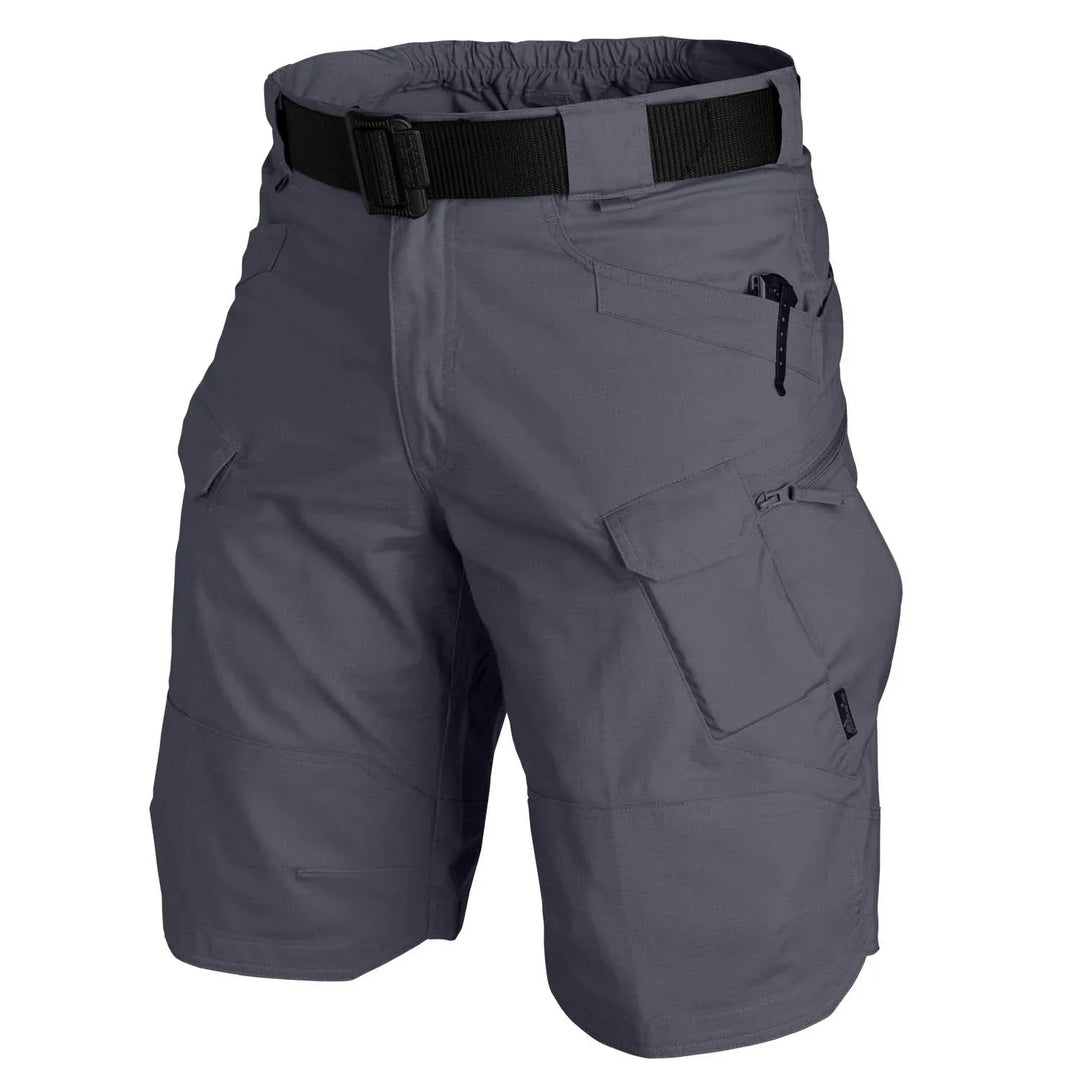 Taktyczne męskie spodenki outdoorowe – Damian-Szary-S-Trend Polska