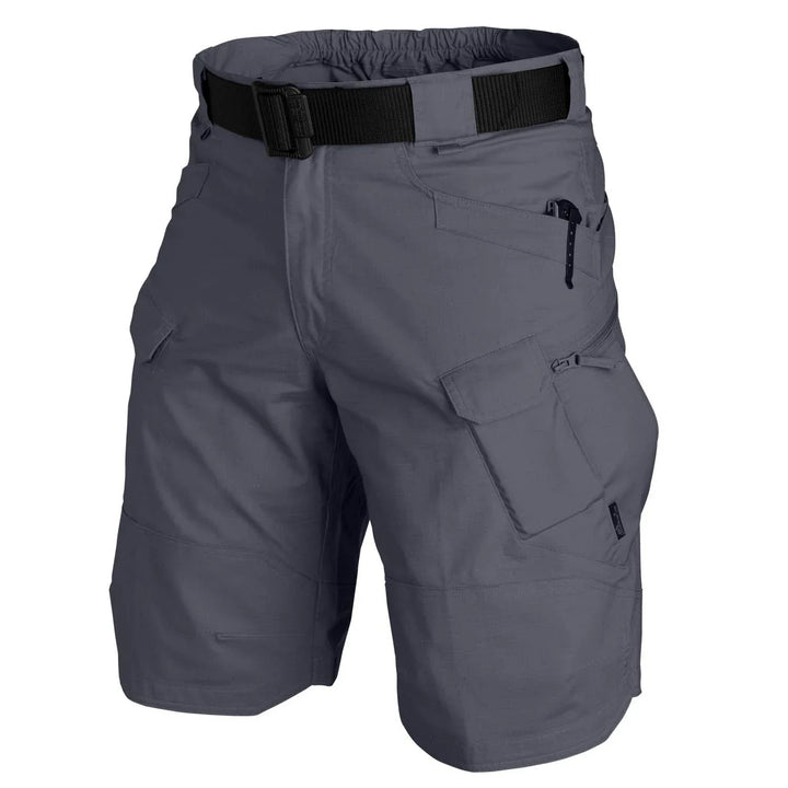 Taktyczne męskie spodenki outdoorowe – Damian-Szary-S-Trend Polska