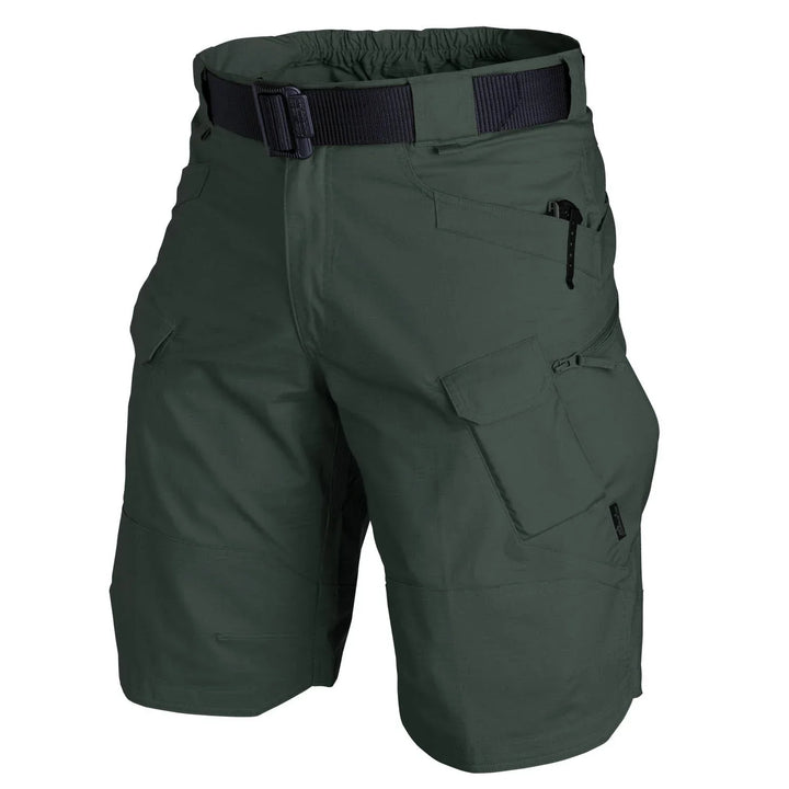 Taktyczne męskie spodenki outdoorowe – Damian-Zielony wojskowy-S-Trend Polska