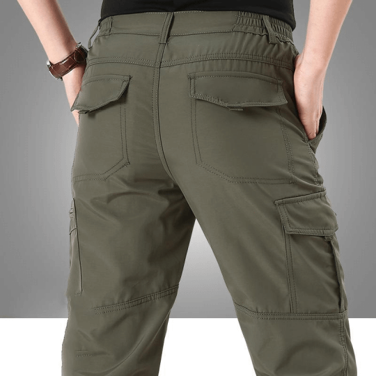 Taktyczne spodnie cargo outdoorowe | Spodnie Nova Stretch Cargo dla mężczyzn-Khaki-S-Trend Polska