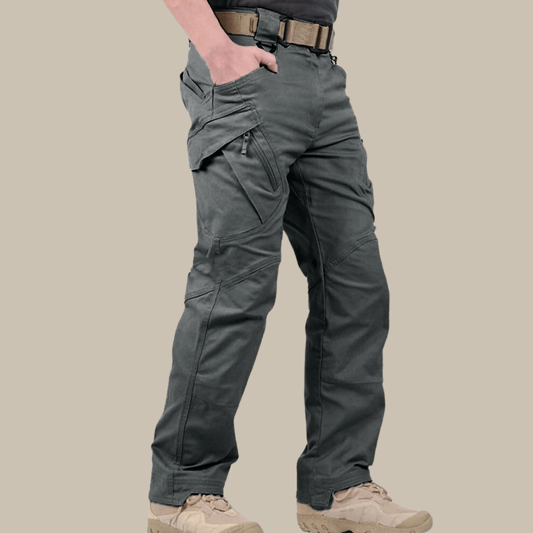 Taktyczne spodnie cargo outdoorowe | Spodnie Nova Stretch Cargo dla mężczyzn-Khaki-S-Trend Polska