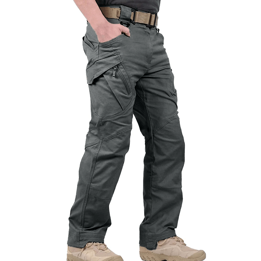 Taktyczne spodnie cargo outdoorowe | Spodnie Nova Stretch Cargo dla mężczyzn-Zielony-S-Trend Polska