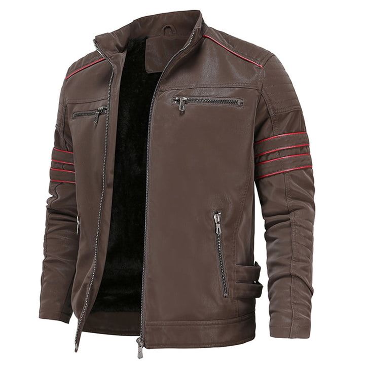 Titanium Rogue Skórzana Kurtka - Hugh-Brązowy-S-Trend Polska