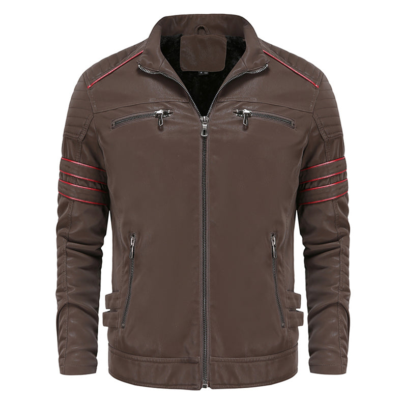 Titanium Rogue Skórzana Kurtka - Hugh-Czarny-S-Trend Polska