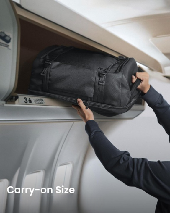 38L Plecak podróżny do ręki zgodny z TSA z komorą na laptopa