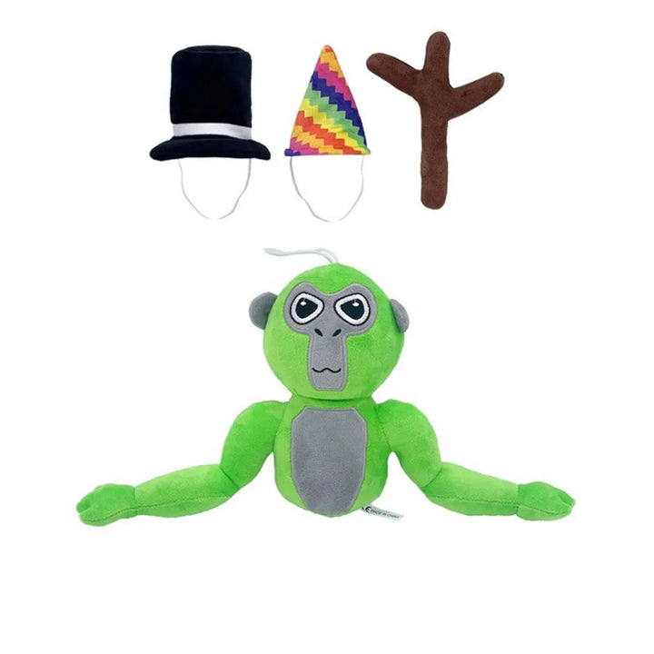 Kolorowa Pluszowa Figurka Goryla - FunkyGorilla