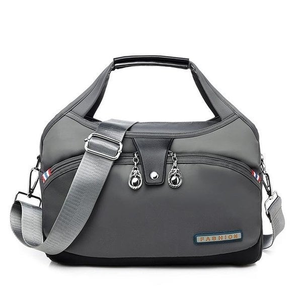 Torba crossbody antykradzieżowa dla kobiet - Lynn-Jasnoszary-Trend Polska