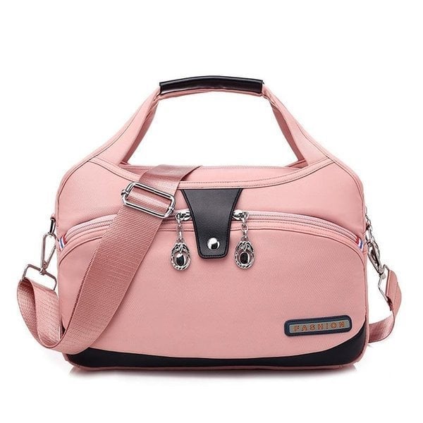 Torba crossbody antykradzieżowa dla kobiet - Lynn-Różowy-Trend Polska