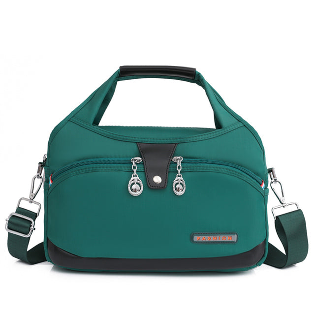 Torba crossbody antykradzieżowa dla kobiet - Lynn-Zielony-Trend Polska